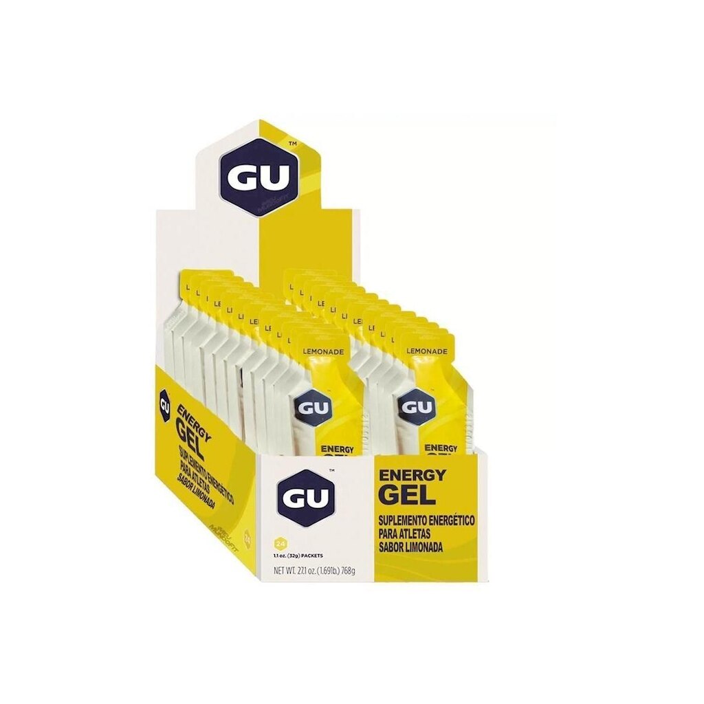 Gu Energy Gel - Caixa Com 24 Sachês - Gu