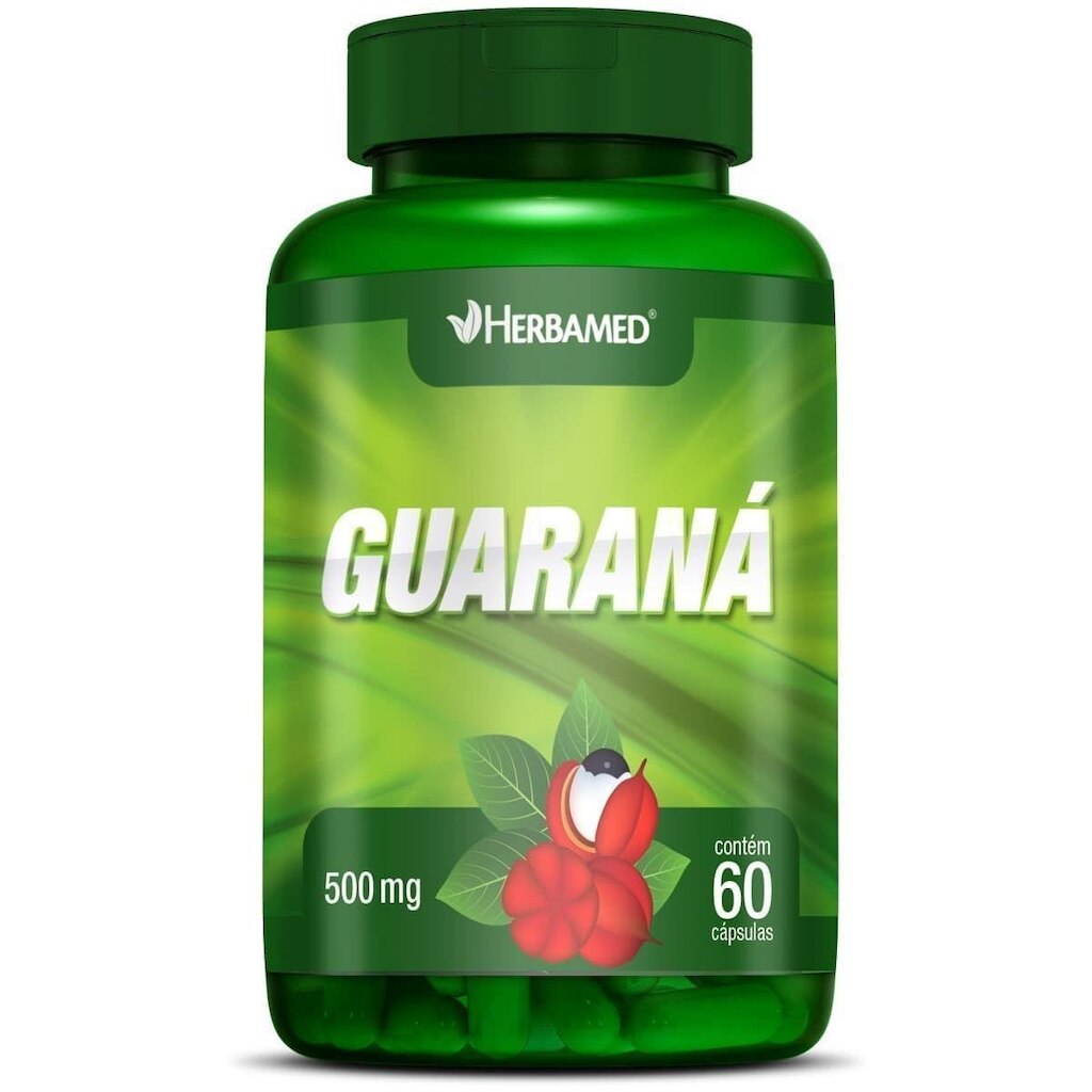 Guarana - 60 Cápsulas - Herbemed