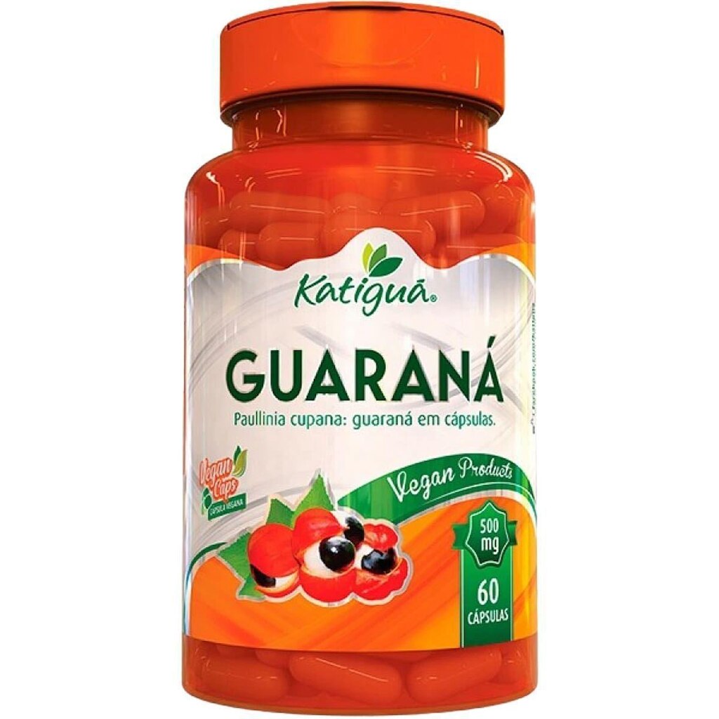 Guaraná - 60 Cápsulas - Katiguá