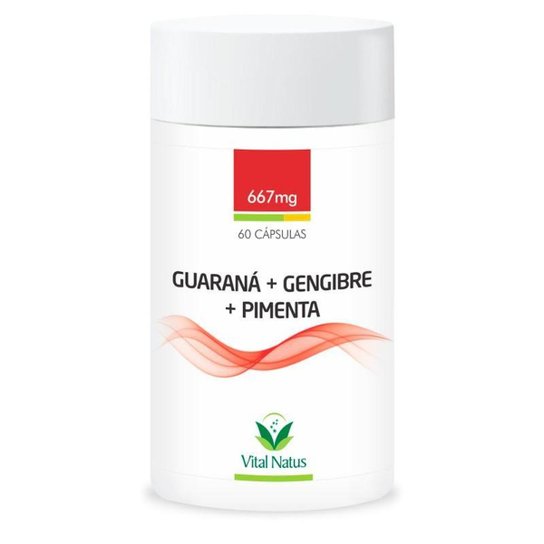 Guaraná + Gengibre + Pimenta 60 cápsulas é ruim? Guaraná + Gengibre + Pimenta 60 cápsulas é boa?