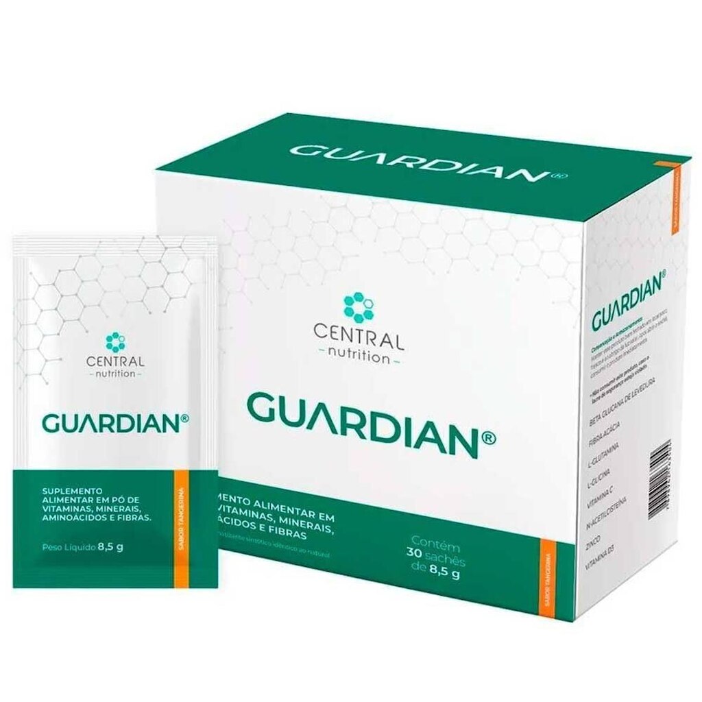 GUARDIAN 8,5g 30 Sachês em pó Sabor Tangerina