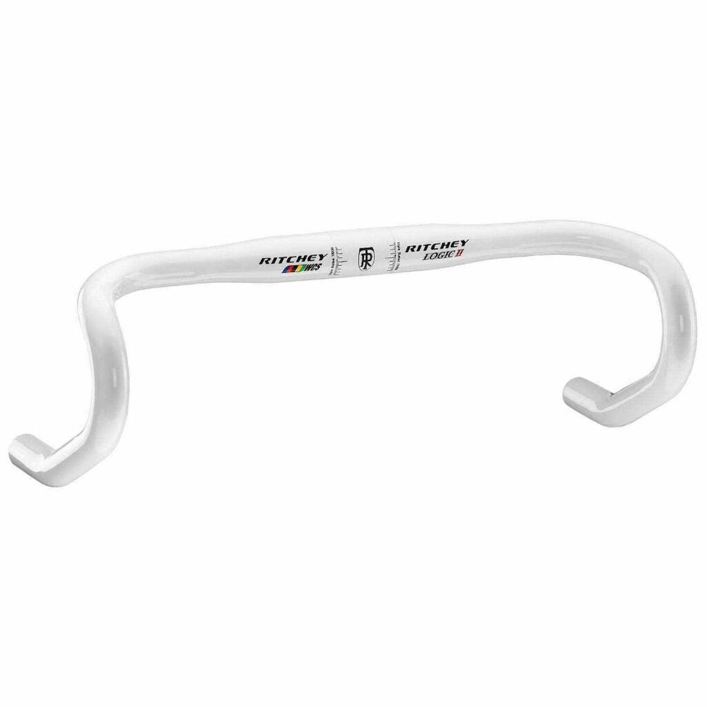 Guidão WCS Evo Curve Drop W-white 400mm Branco Ritchey Ref. PRD18124