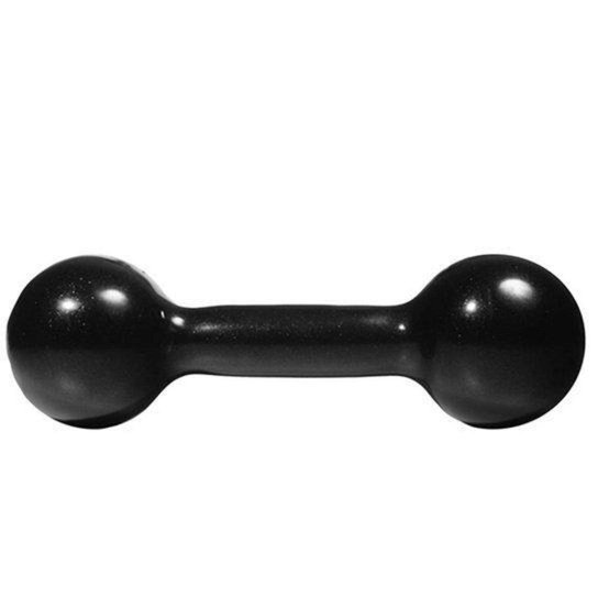 Halter 2kg Bola Emborrachado Jfit - Preto Menor preço em Halter 2kg Bola Emborrachado Jfit - Preto
