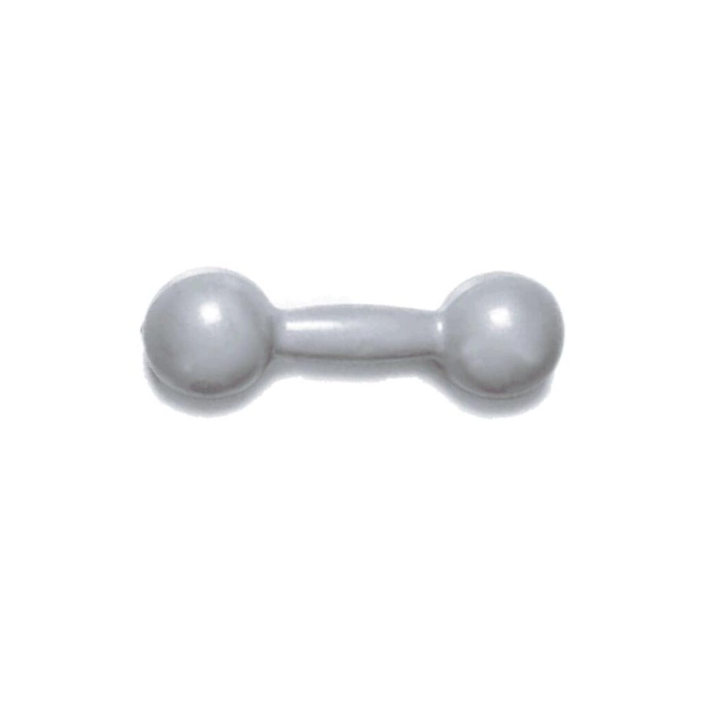 Halter Emborrachado - 2 Kg (PRATA)