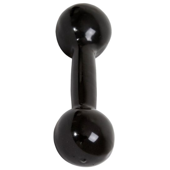 Halter Polimet Emborrachado 1 kg - Preto Menor preço em Halter Polimet Emborrachado 1 kg - Preto