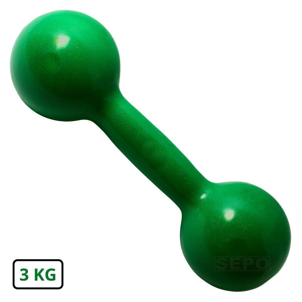 Halter Redondo Bola Emborrachado 3 Kg Verde