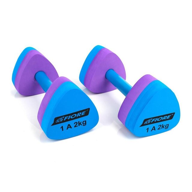 Halter Triangular EVA Para Hidroginástica 1 A 2 Kg Fiore