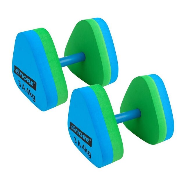 Halter Triangular EVA Para Hidroginástica 3 A 4 Kg Fiore