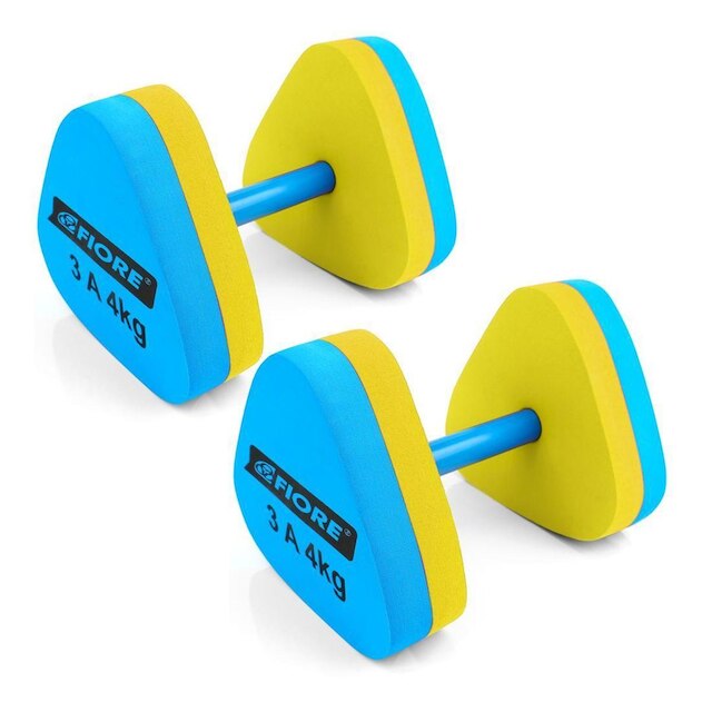 Halter Triangular EVA Para Hidroginástica 3 A 4 Kg Fiore