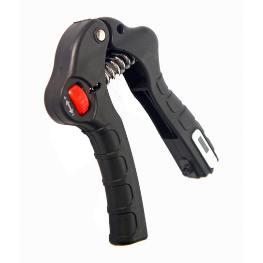 Hand Grip com regulagem de peso e contador de exercicios da WCT Fitness - Preto Menor preço em Hand Grip com regulagem de peso e contador de exercicios da WCT Fitness - Preto