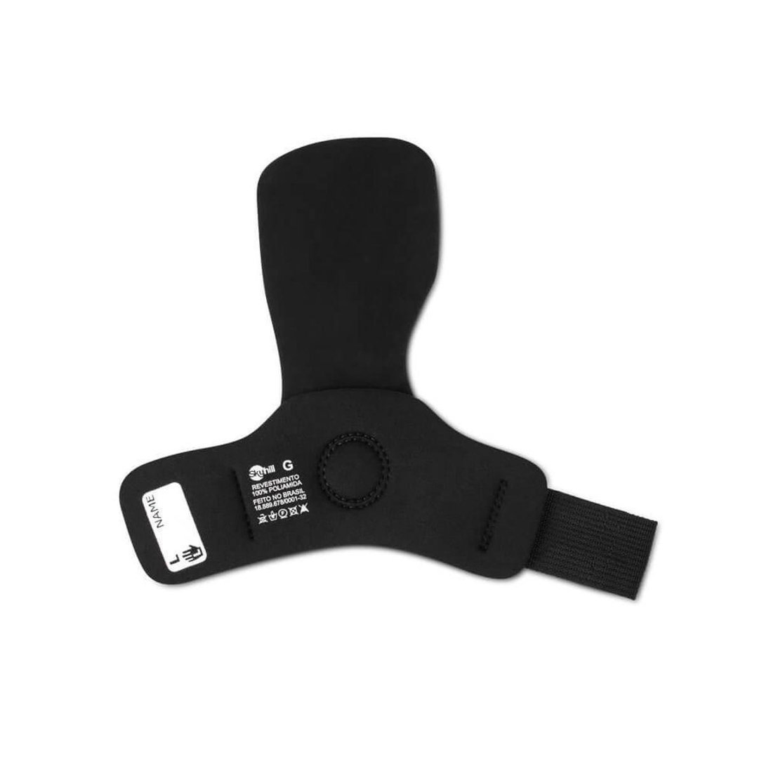 Hand Grip Competition Skyhill Couro Crossfit Luva Palmar Preto Netshoes