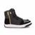 Hardcorefootwear SNEAKER SLIM HARDCOREFOOTWEAR 3719F CROCO PRETO ZÍPER DOURADO 36 - Preto