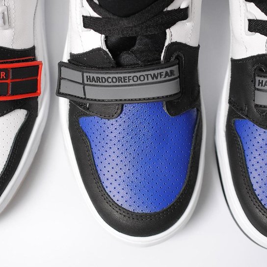 Hardcorefootwear SNEAKER SLIM HARDCOREFOOTWEAR 3785 CONFORT VERMELHO/AZUL/BRANCO 36