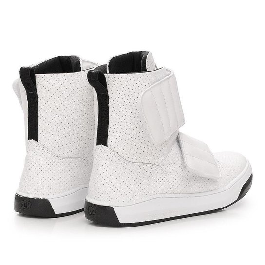 Hardcorefootwear TÊNIS COLLAB JUJU SALIMENI HARDCOREFOOTWEAR 3764F CONFORT BRANCO MICRO 40