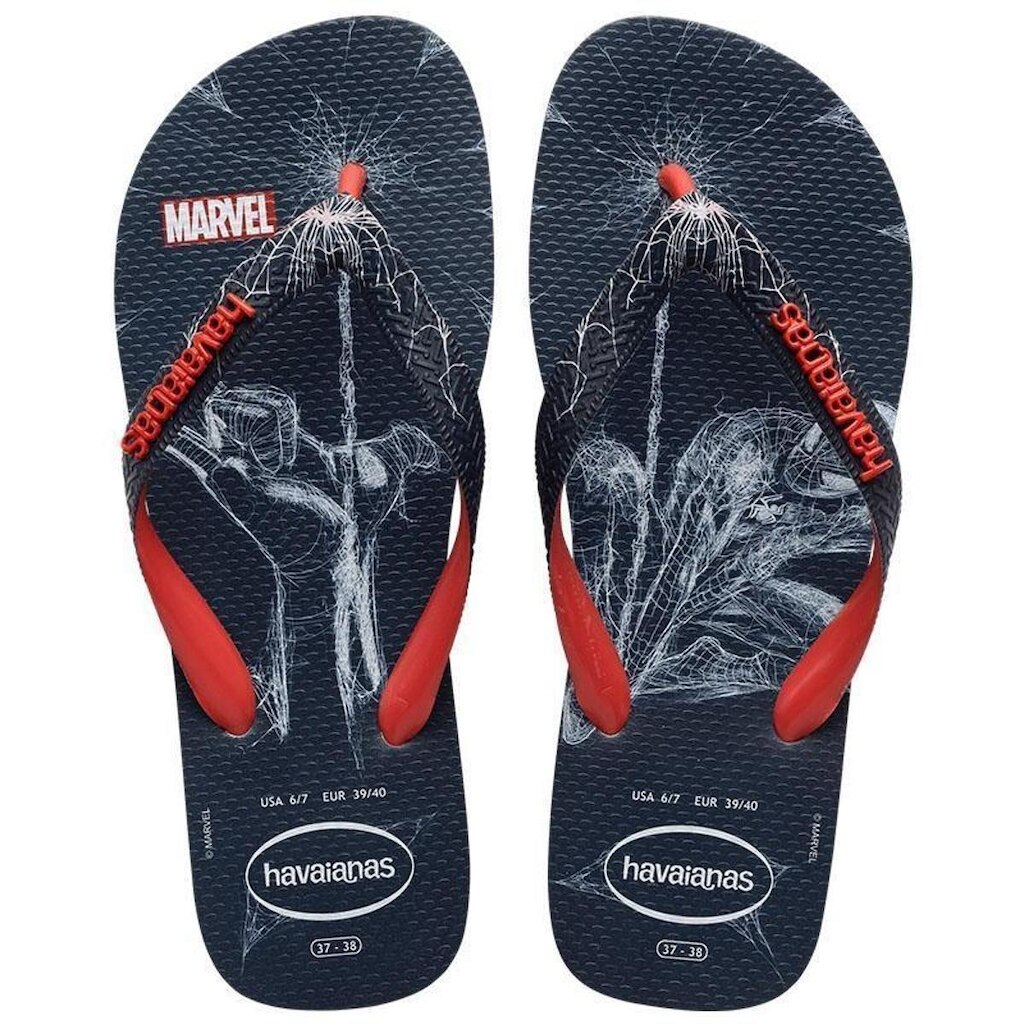 Havaianas Top Marvel Homem-Aranha - Produto Original