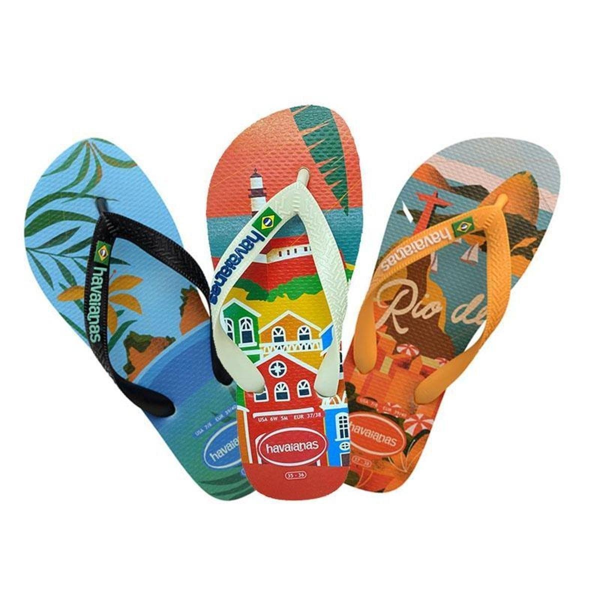 Havaianas Top Postcard - Produto Original Menor preço em Havaianas Top Postcard - Produto Original