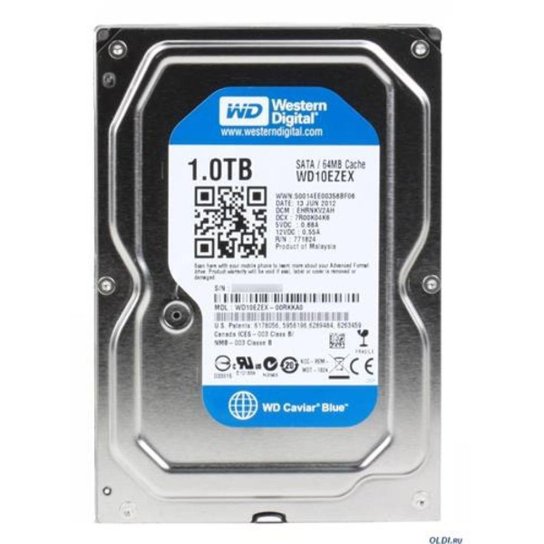 HD WD Blue 1TB 3.5" Sata III 6GB/s, WD10EZEX - Cinza Menor preço em HD WD Blue 1TB 3.5" Sata III 6GB/s, WD10EZEX - Cinza