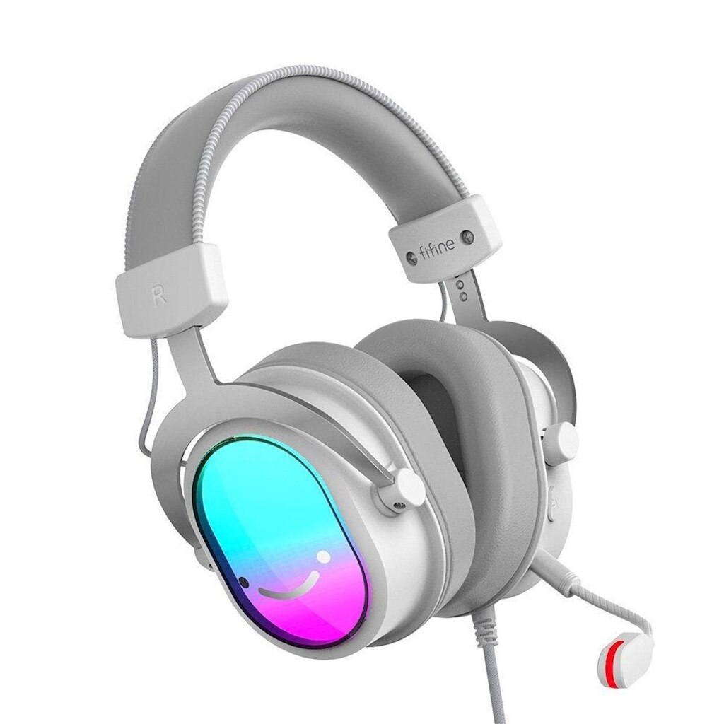 Headset Gamer Fifine AmpliGame H16, 7.1 Surround, Microfone com Cancelamento de Ruído