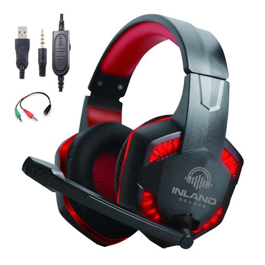 Headset Gamer Fone de Ouvido Microfone HS884RD PC PS4 Xbox - Vermelho é ruim? Headset Gamer Fone de Ouvido Microfone HS884RD PC PS4 Xbox - Vermelho é boa?