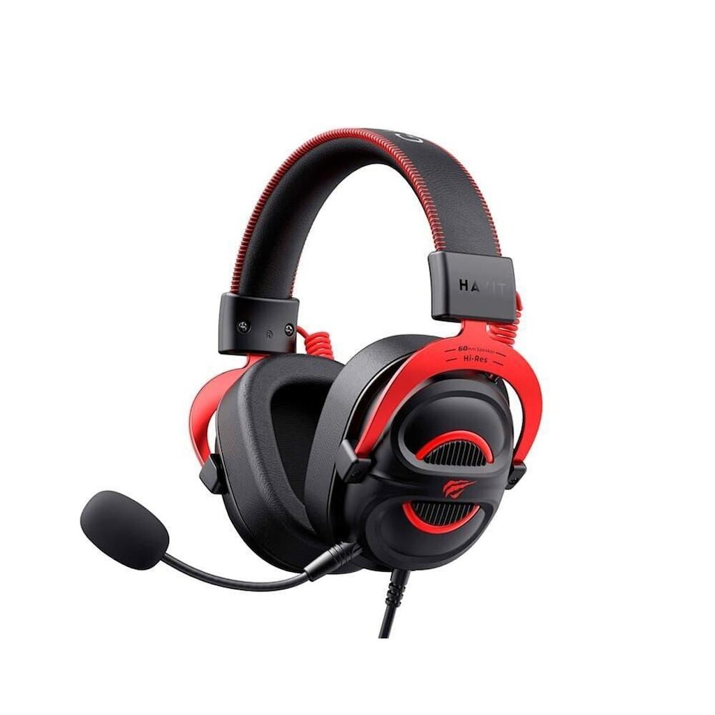 Headset Gamer Havit H2002E Pro, High-end, Over-ear. Espuma De Memoria, Microfone- HV-H2002E Pro