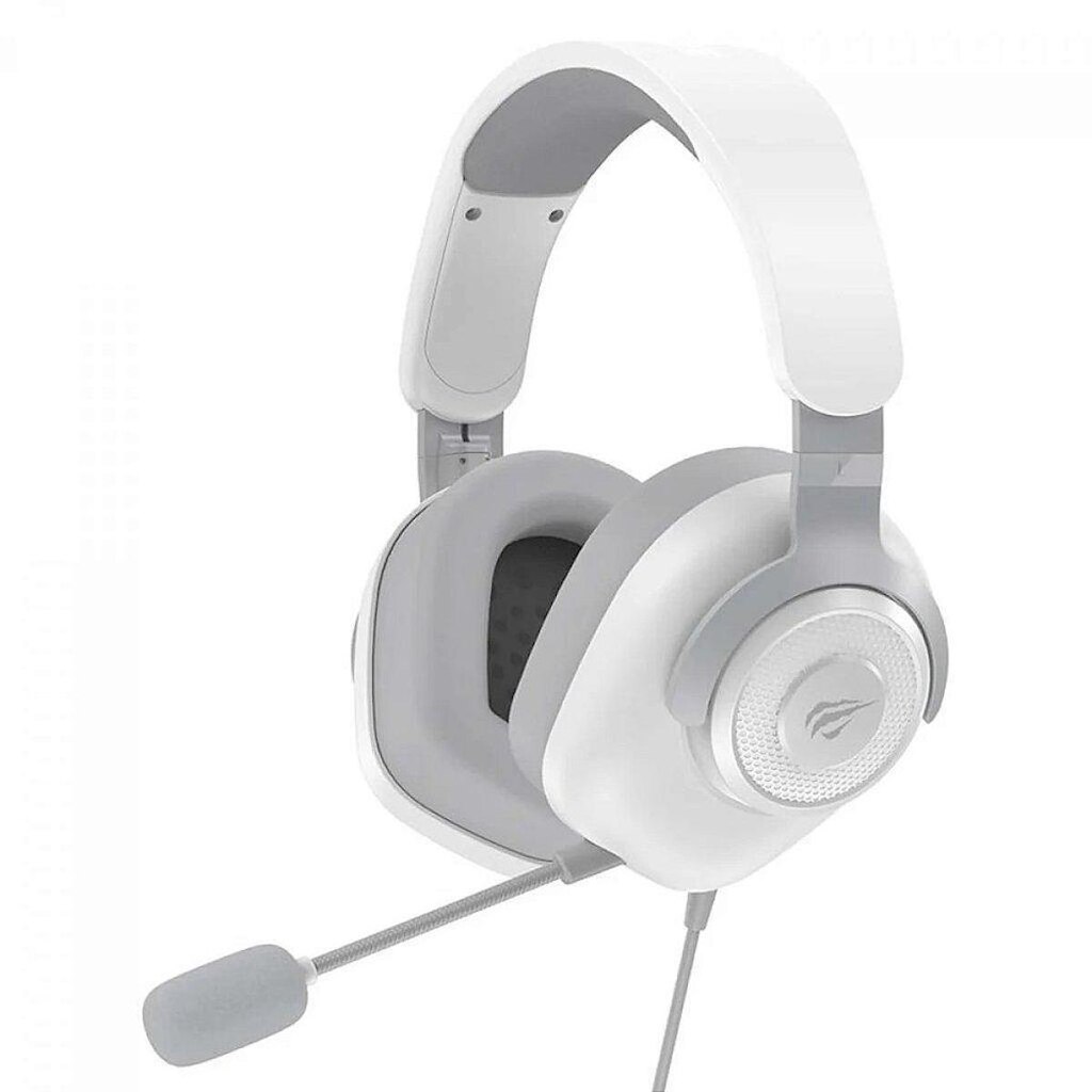 Headset Gamer Havit H2230D, P3, Drivers de 50mm, Microfone Destacável, Branco
