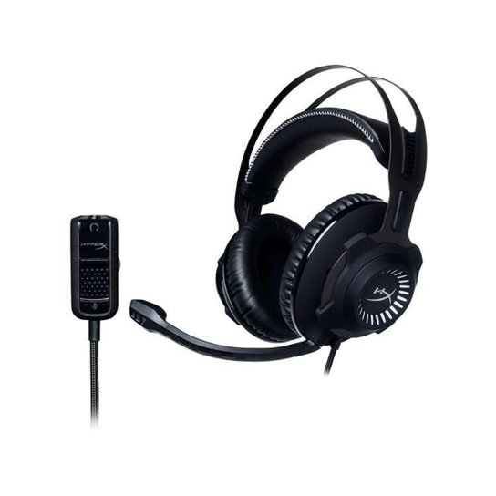 Headset Gamer HyperX - Cloud Revolver - Preto Menor preço em Headset Gamer HyperX - Cloud Revolver - Preto