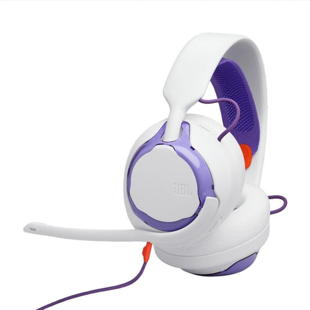 Headset Gamer JBL Quantum 250, Com Microfone, Branco - JBLQTUM250WHT
