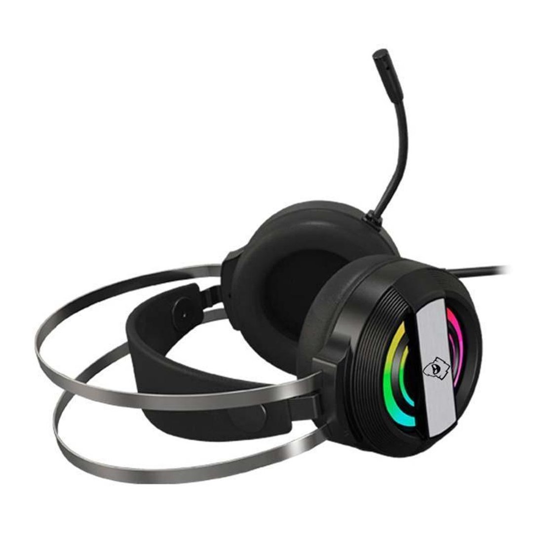 Headset Gamer Mancer Twilight RGB Preto Netshoes