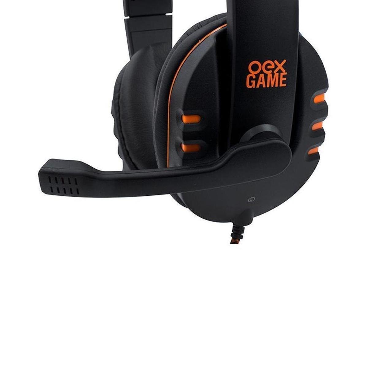 Headset Gamer OEX Action HS200 - Preto 