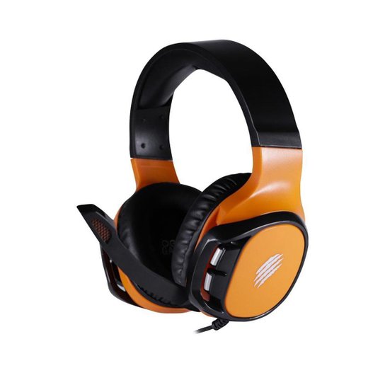 Headset Gamer OEX Wild HS411 Laranja Multiplataforma