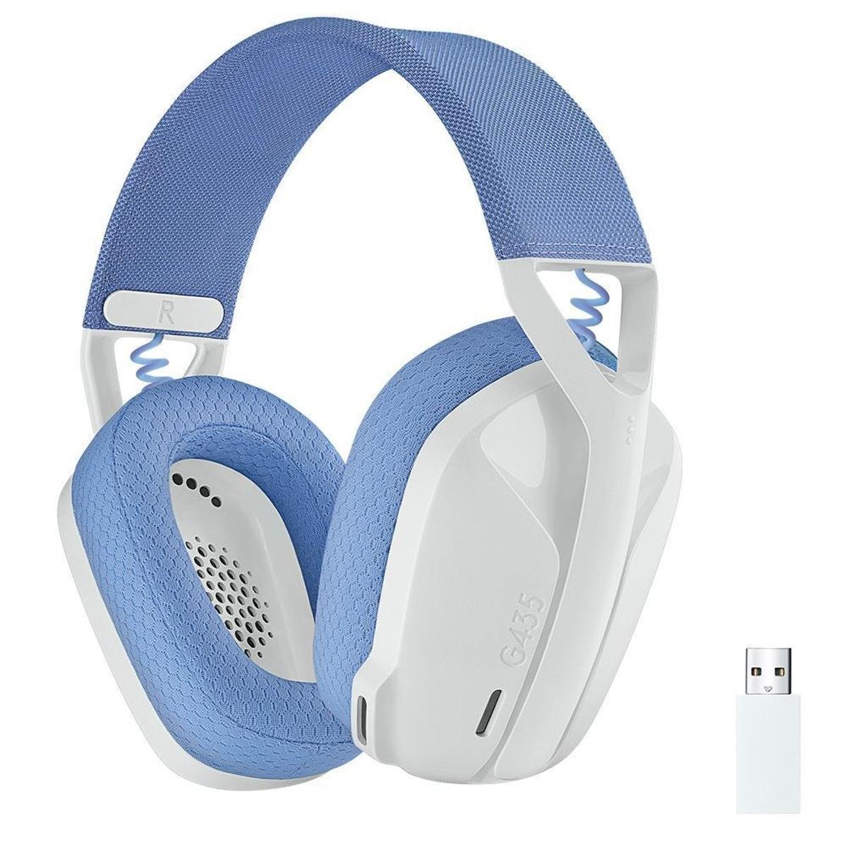 Headset Gamer Sem Fio Logitech G435, Lightspeed e Bluetooth, Dolby Atmos, USB, Drivers 40mm, Branco é ruim? Headset Gamer Sem Fio Logitech G435, Lightspeed e Bluetooth, Dolby Atmos, USB, Drivers 40mm, Branco é boa?