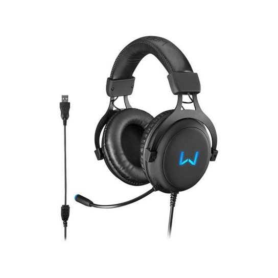 Headset Gamer Warrior Volker - Preto