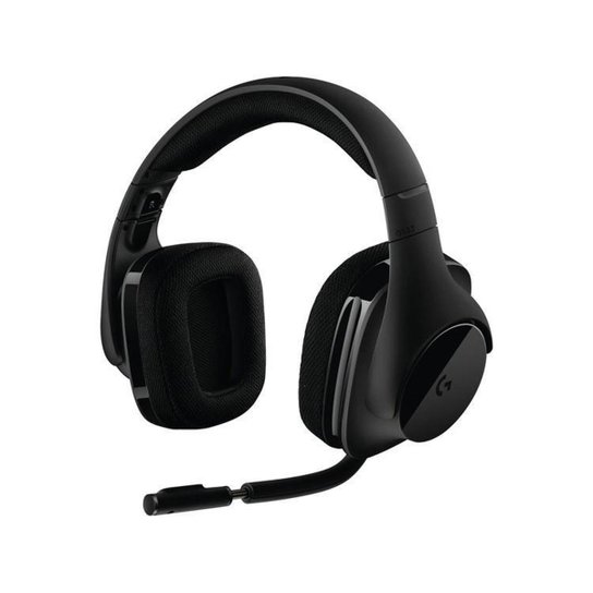 Headset para PC Logitech - G533 Wireless - Preto