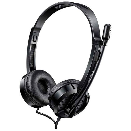 Headset Rapoo H100 - com Microfone e Controle de Volume - Conector P2 - RA019 - Única Menor preço em Headset Rapoo H100 - com Microfone e Controle de Volume - Conector P2 - RA019 - Única