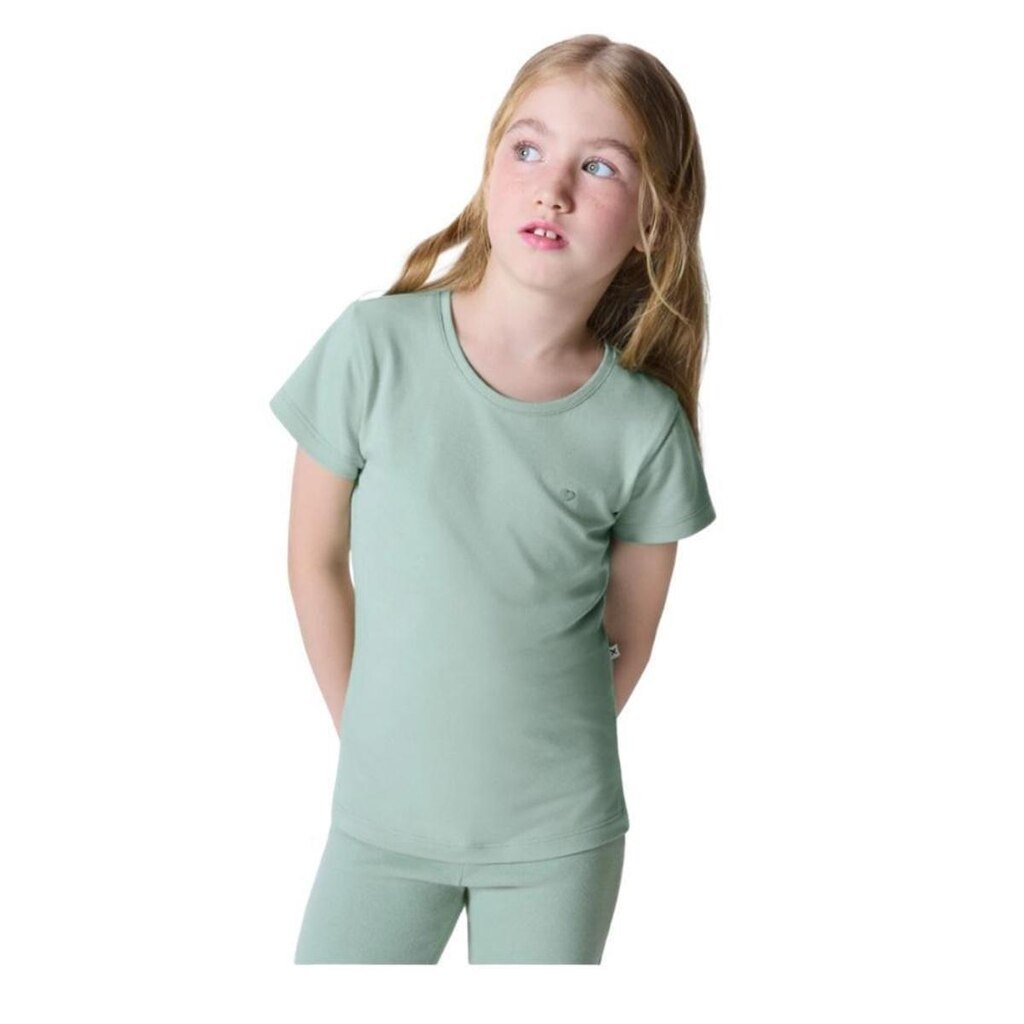 Hering Blusa Basica Manga Curta Verde