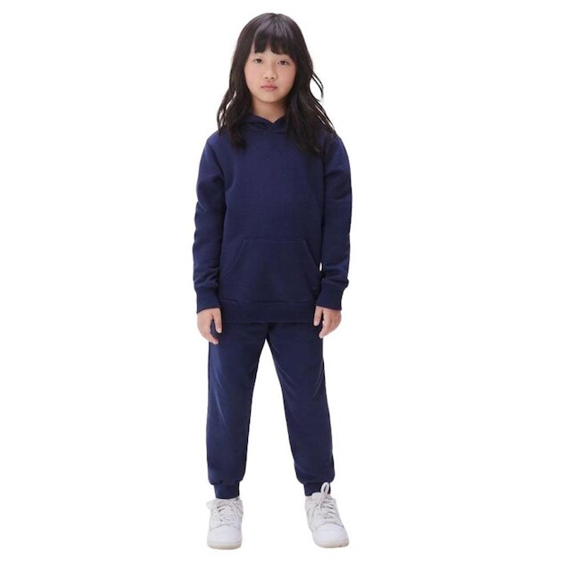 Hering Kids Calca Moletom Basica Jogger Azul