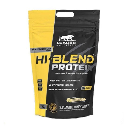 HiBlend Protein 1,8kg Leader Nutrition Baunilha Netshoes