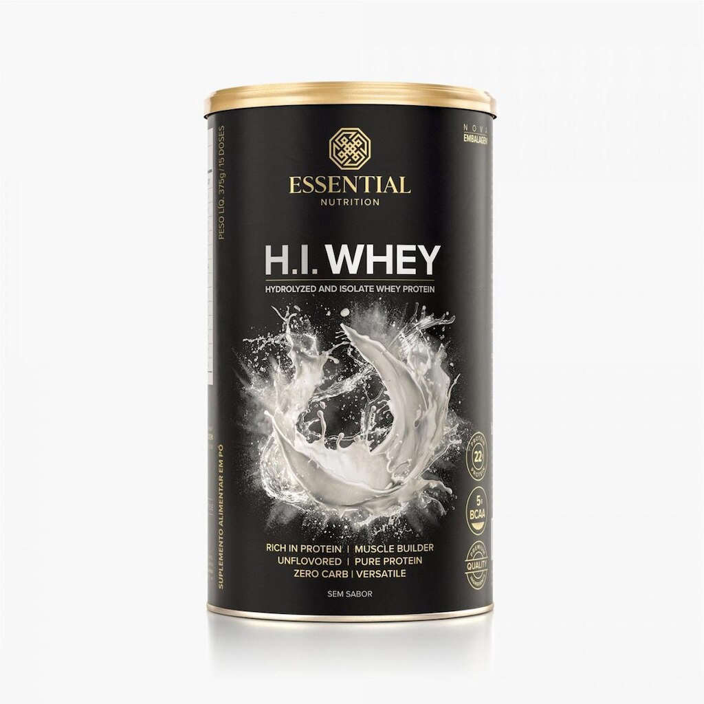 H.I. Whey Essentil Nutrition Sem Sabor