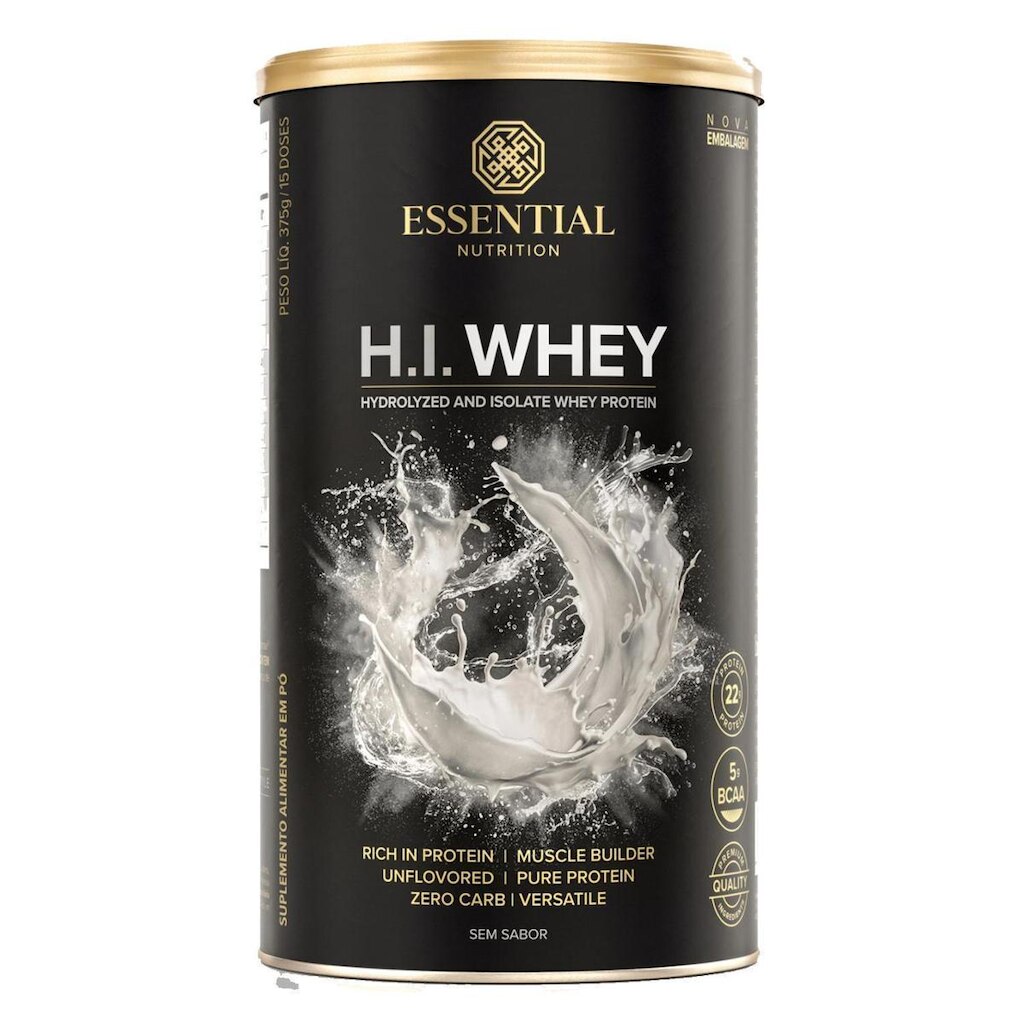 H.I. Whey Neutro 375G Essential Nutrition