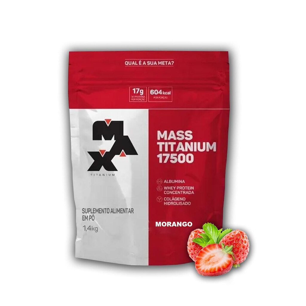 Hipercalorico 1,4 kg 17500 Mass Titanium - Max Titanium