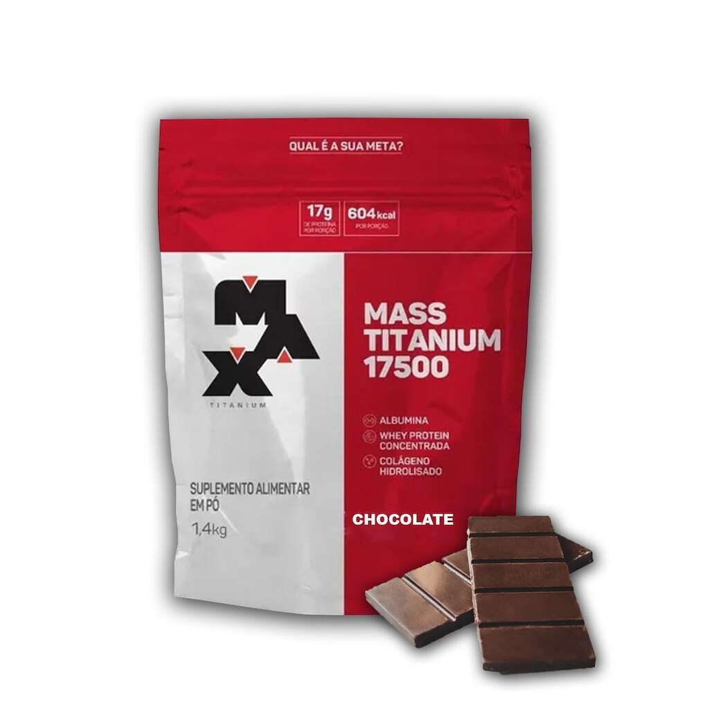 Hipercalorico 1,4 kg 17500 Mass Titanium - Max Titanium