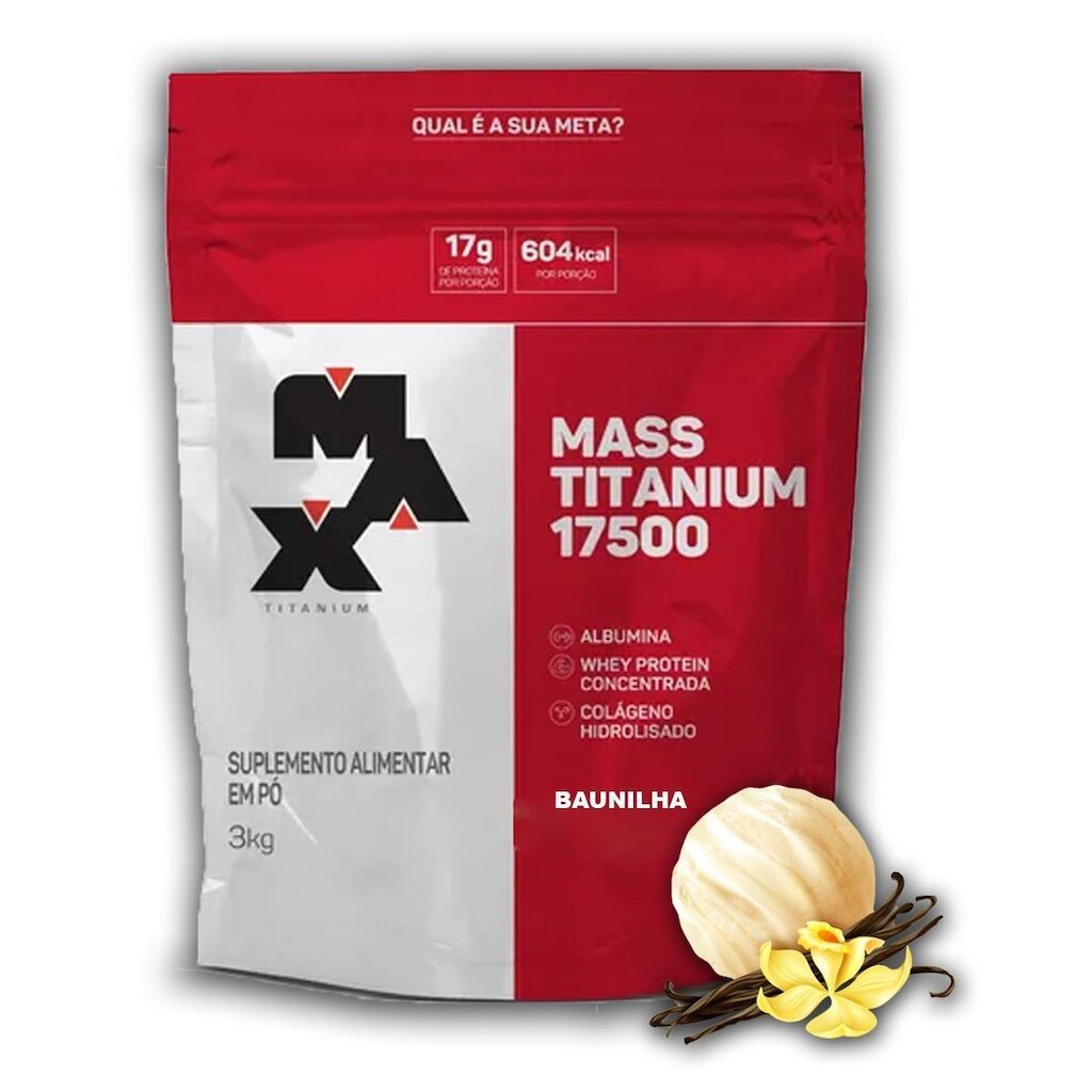 Hipercalorico 3 kg 17500 Mass Titanium - Max Titanium