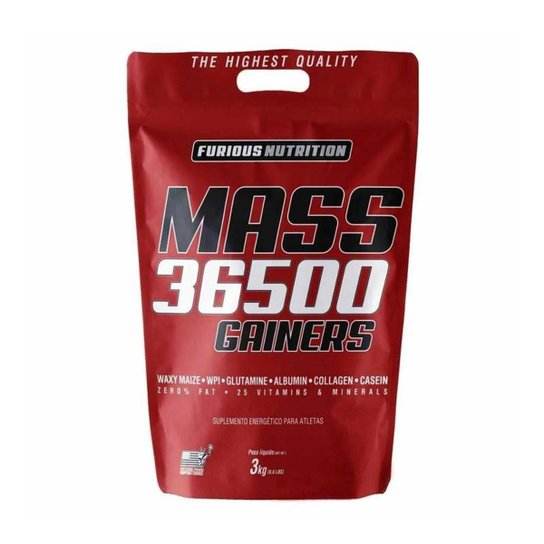 Hipercalórico Mass 36500 Gainers 3kg Zero Soja E Glúten Menor preço em Hipercalórico Mass 36500 Gainers 3kg Zero Soja E Glúten