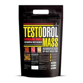 Hipercalórico Massa Testodrol 3kg - Biotech