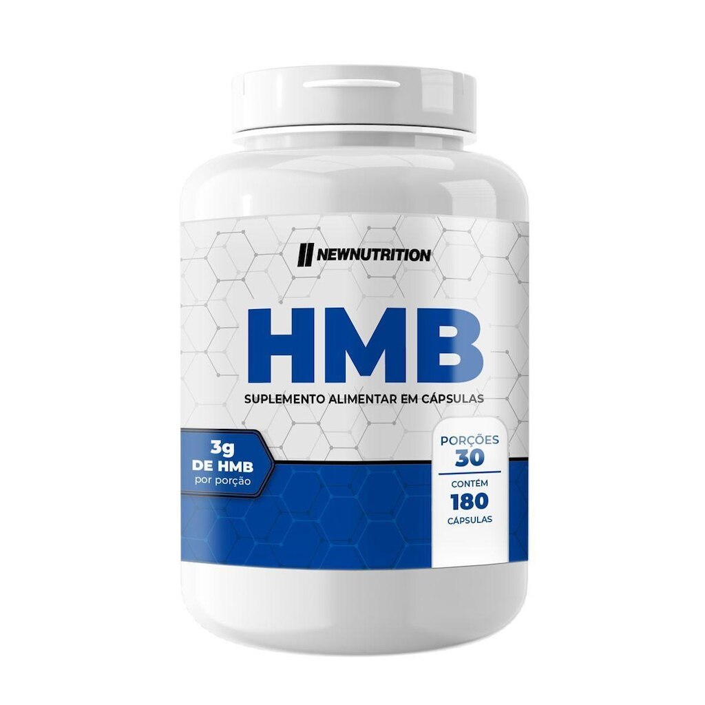 HMB 3g - 180 Cápsulas - NewNutrition