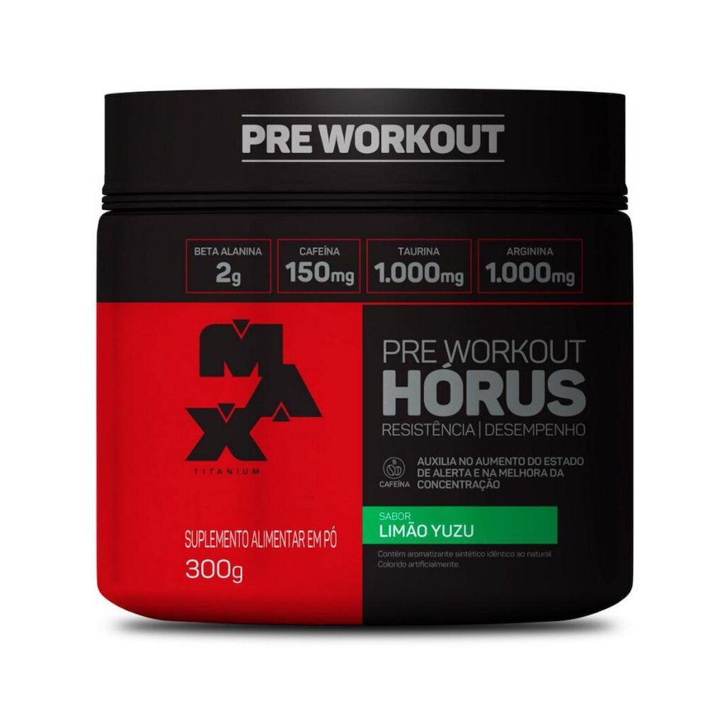 Hórus Limão Yuzu (300g) - Max Titanium