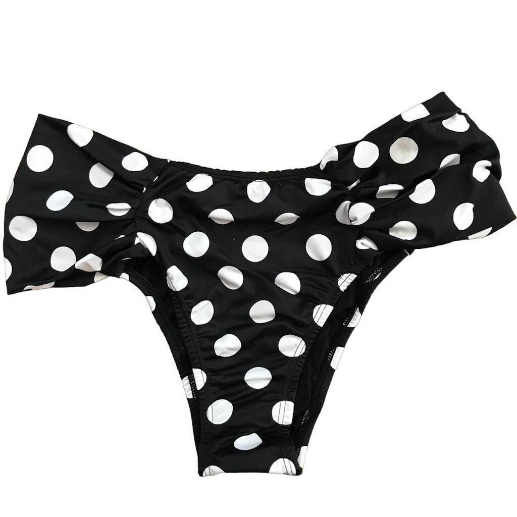 Hot Pants Silti Beachwear Drapeada Estampada Feminina