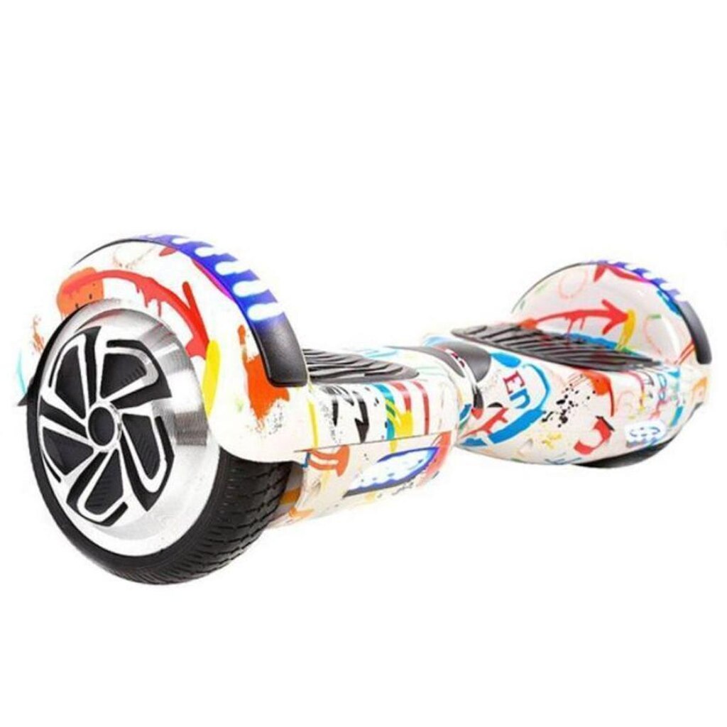 Hoverboard Skate Elétrico 6.5 Led Bluetooth Grafite Brinovar