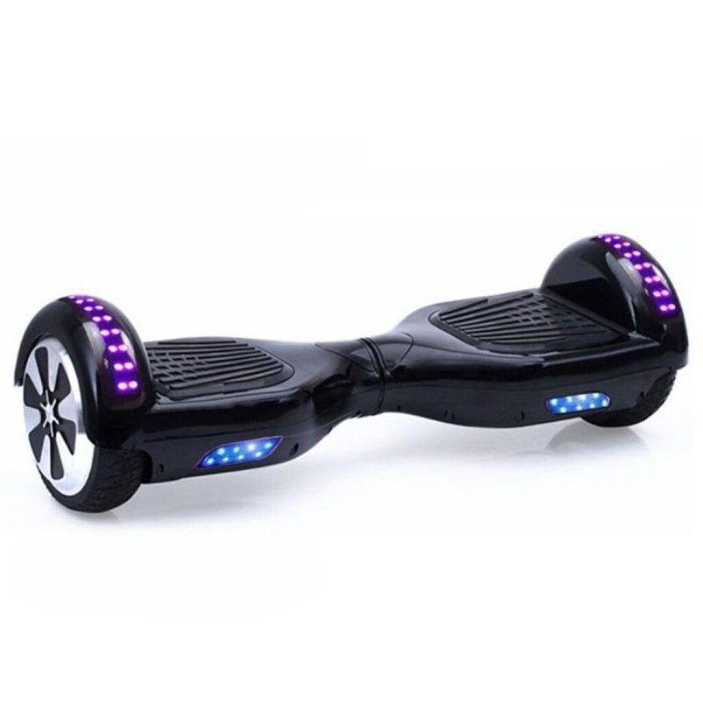Hoverboard Skate Elétrico 6.5 Led Bluetooth Preto Brinovar