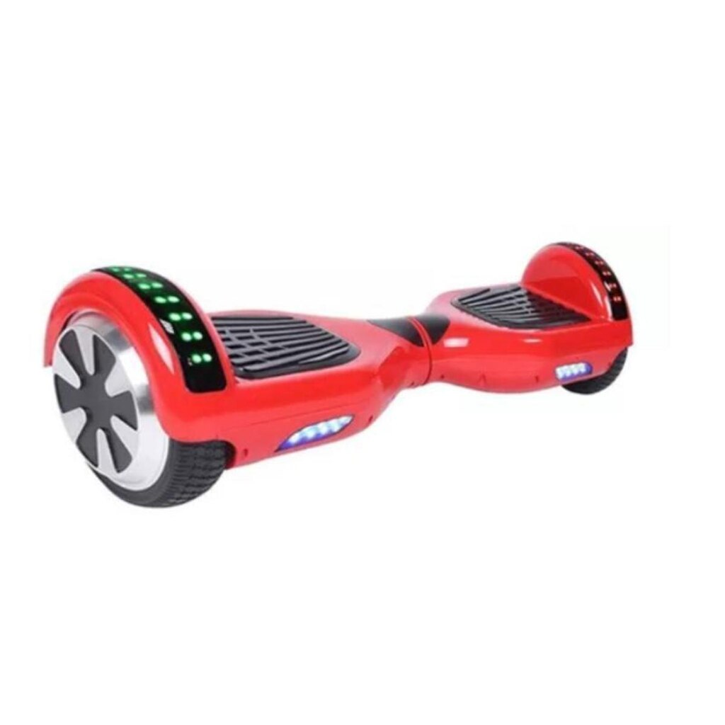 Hoverboard Skate Elétrico 6.5 Led Bluetooth Vermelho Brinovar